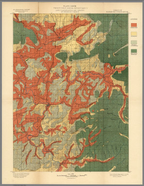 Plate CXXVIII. Roseburg Quadrangle, Oregon, Land Classification and Density of Standing Timber (Cartography Associates CC BY-NC-SA)